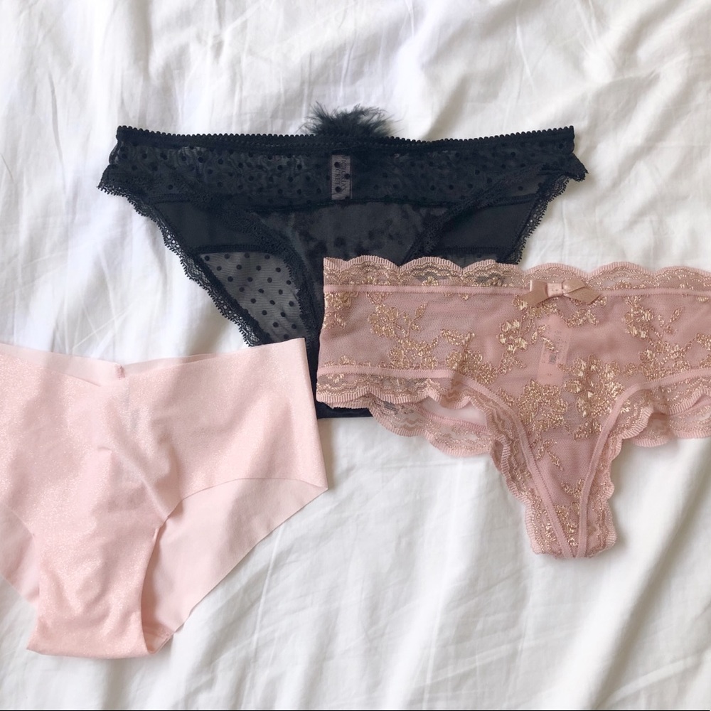 Three NWT pairs of Victoria’s Secret Undies